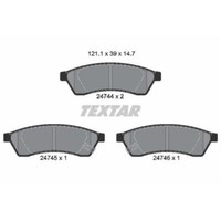 Textar BremsbeläGe Bremsbelegsatz Hinten FüR Chevrolet Epica
