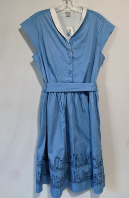 Disney Parks Retired Beauty And The Beast Blue Belle Dress The Disney Dress Shop Ebay