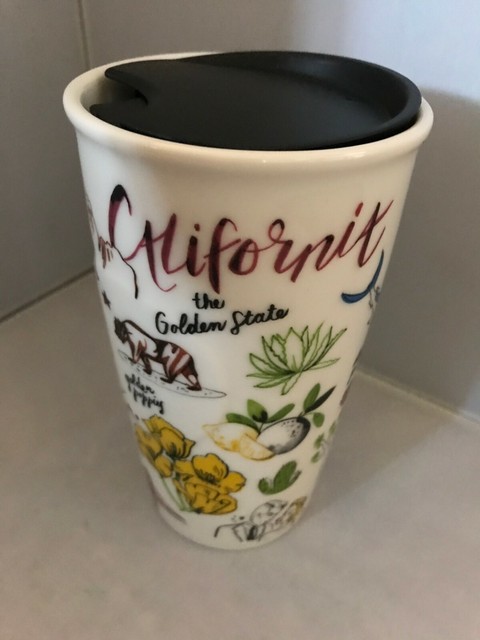 starbucks california ceramic tumbler