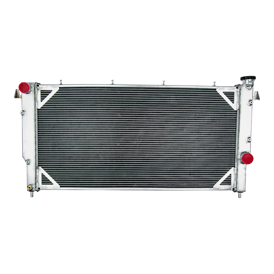 2 Row Aluminum Radiator For 1994-2002 1996 Dodge Ram 2500 Base 5.9L DIESEL Foto 3 de 4