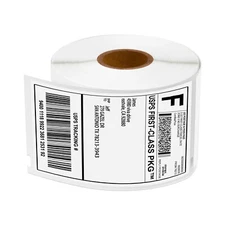 1Roll Compatible with DYMO 30256 2-5/16"X 4" White Shipping Label for LW 450 4XL