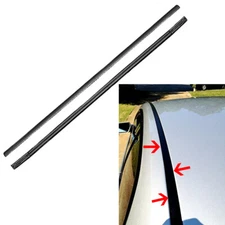 2x Roof Strip Trim Molding Seal Sealant Kit Rubber For 2003-2008 Toyota Corolla
