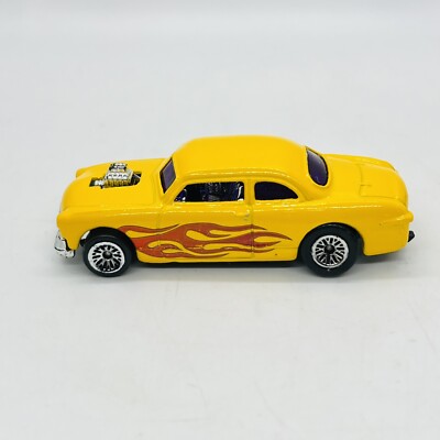 2000 Hot Wheels First Editions '49 Ford Shoe Box Yellow 1/64 Loose