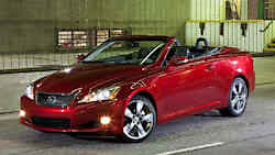  Lexus IS250 IS350 2 DOOR  FE-IS2DR-3R1 Painted Body Side Molding 3R1 RED 