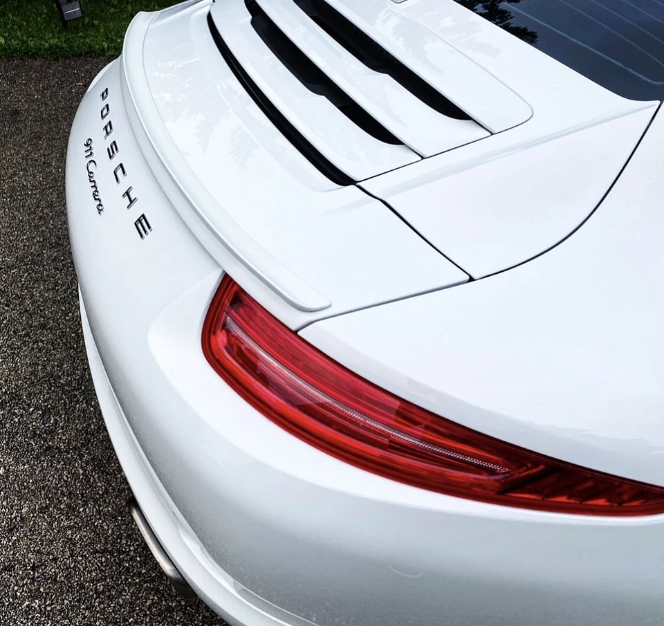 Porsche 911 991 992 Carrera Touring 2013-2019 alerón trasero labio pintura a juego Foto 2 de 4