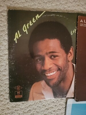 AL Green Let's Stay Together LP Original Hi Records &amp; 6 Other Al