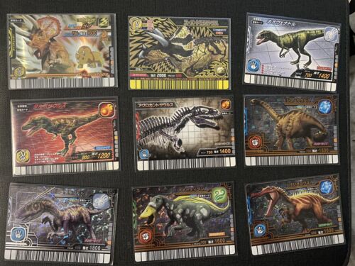 Dinosaur King Arcade Card Lot Of 111 Japanese Cards - Picture 1 of 11