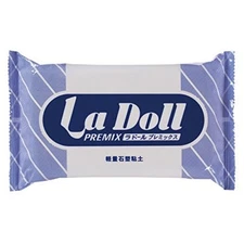 PADICO La Doll PREMIX Light weight Hard Modeling Clay 400 g White From Japan