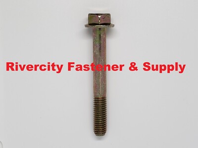 (100) M8-1.25x65 Flange Bolts M8x1.25 x 65mm DIN 6921 M8x1.25 x 65 Screws