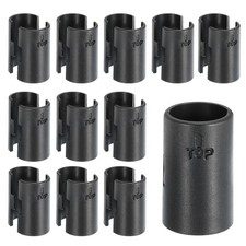 24pcs Wire Shelf Clips 5/8 Inch 16mm Wire Shelving Lock Clips 12 Pairs