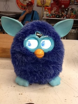 Hasbro 2012 Furby Boom Blue Twilight Blueberry Tested Working FAST FREE SHIPPING