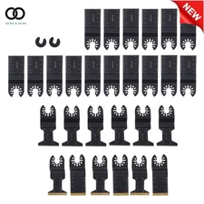 28PACK Titanium Multitool Blades Oscillating Saw Blades Professional Universal