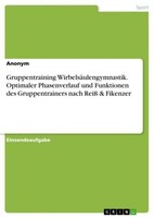 Gruppentraining WirbelsäUlengymnastik. Optimaler Phasenverlauf Und Funktionen De