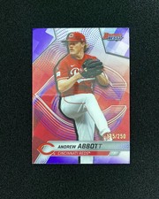 2025 Topps Bowman's Best Purple #25 Andrew Abbott 135/250 Reds QI95