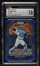 2021 Panini Prizm Tier II Blue Mojo 68/199 Mike Piazza CSG 10 Gem Mint HOF 1ef4