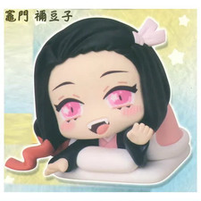 Minifigura pequeña de anime Onemutan Charm de Demon Slayer Nezuko Kamado Futon