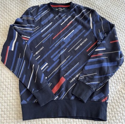 Tommy Hilfiger Sports Blue Crewneck Sweatshirt Size XS