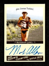 2009 Goodwin Champions Autograph MARK ALLEN Ironman Triathlon HOF