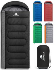 Voyager Sleeping Bag Lightweight Compact Adults Sleeping Bag  220x30x80cm