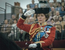 The Crown: HAND Signed Olivia Colman 10x8 Photo Obtained In Person [19803]