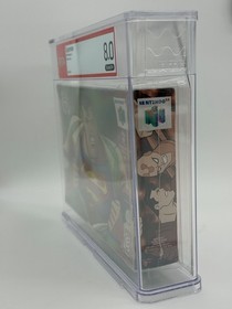 SUPERMAN N64 Nintendo 64 1996 Rare Sealed Wata / PSA 8 A+ Not CGC or VGA