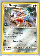 BISHARP 105/181 RARE TEAM UP POKEMON NEAR MINT