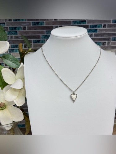 Brighton Dazzling Love silver heart necklace