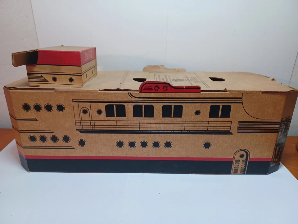 1970's Coca-Cola Promotional Cardboard Lunch Box Los Angeles Coke Plant JRRTS - Image 4 of 4