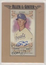 2021 Topps Allen & Ginter's Framed Mini Auto Brady Singer #FMA-BS Auto 0m4q