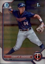 2022 BOWMAN CHROME - PROSPECTS DANNY DE ANDRADE #BCP-156