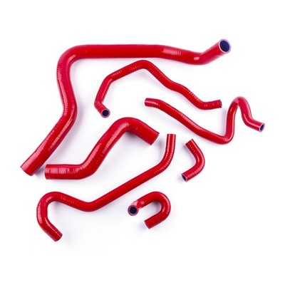 Red For 97-99   ACCORD SIR/-T CF4/CL1 Silicone Radiator Hose Coolant Pipe *bn