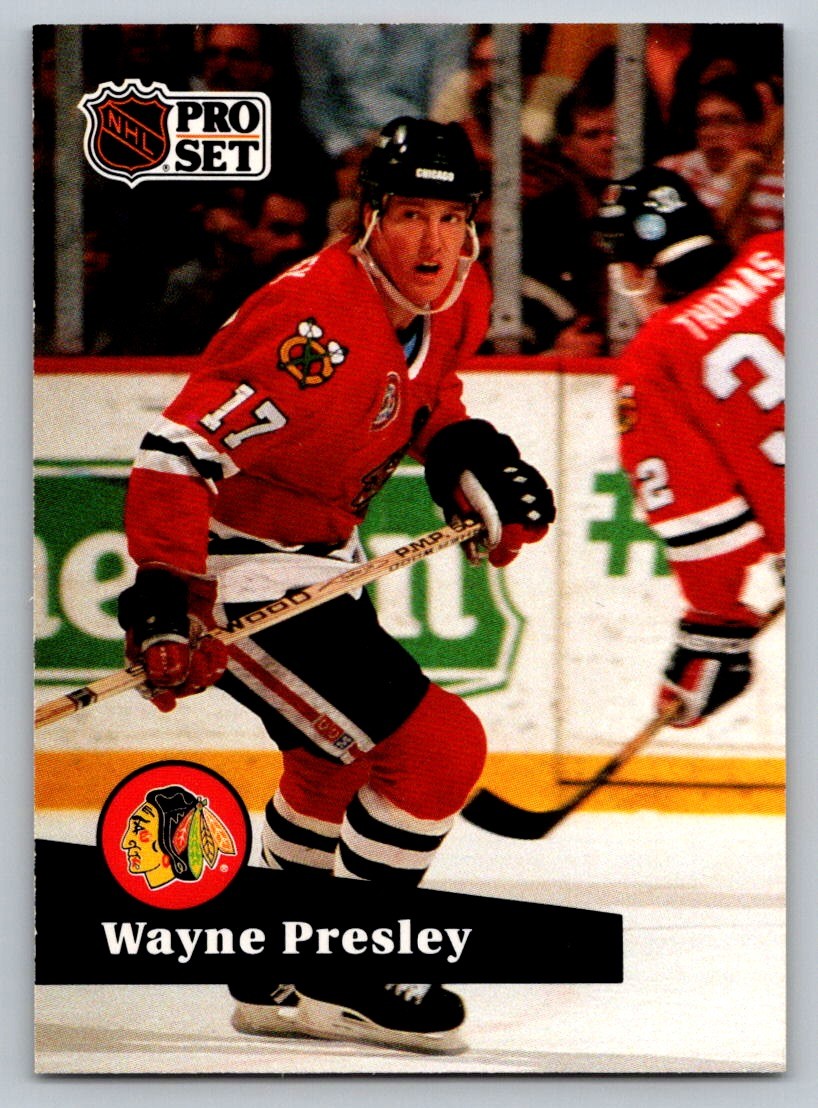 1991-92 Pro Set #44 Wayne Presley