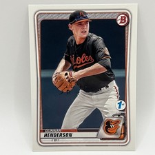 2020 Bowman 1st Edition Gunnar Henderson #134 BAL