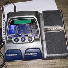 Digitech RP-200 Multi-Effects Guitar Pedal with AC Adapter