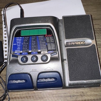 Digitech RP-200 Multi-Effects Guitar Pedal with AC Adapter