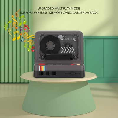 BT Cassette Player Portable Stereo Tape Retro BT Speaker Supports BT AUX And CB