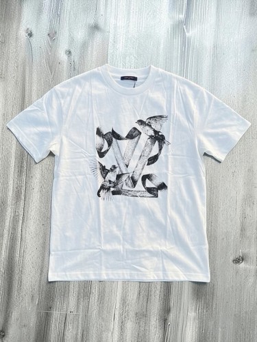 Louis Vuitton Peace Dove Short Sleeve T-Shirt