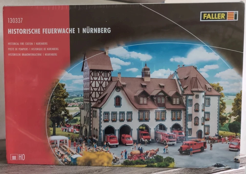Faller 130337 Historische Feuerwache 1 Nürnberg - Bausatz - Spur H0 - Bild 2 von 4