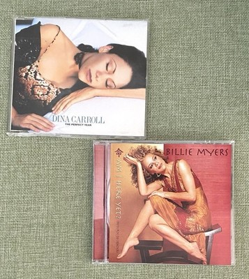 Dina Carroll / Billie Myers   **PROMO CD LOT**    Perfect Year - Am I Here Yet?
