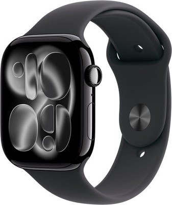 APPLE Watch S11 GPS 42mm Alugehäuse Sportband Black S/M MEQT4ZR/A B-WARE