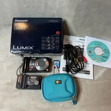 Panasonic LUMIX DMC-ZS1 10.1MP Digital Camera - Black w/ Battery/charger Tested