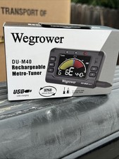 Metronome Tuner, Rechargeable 3 In 1 Digital Metronome Tuner Tone Generator f...