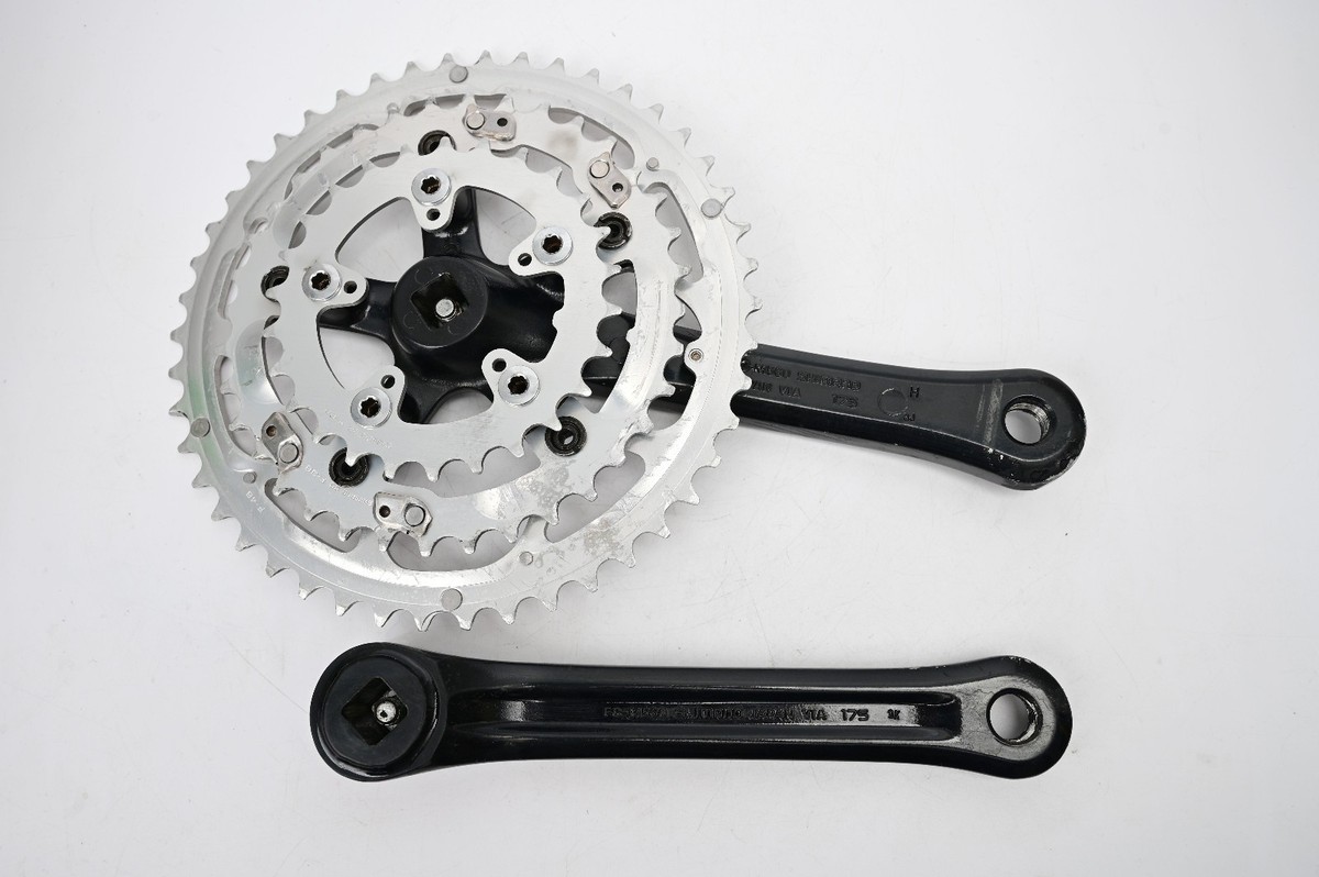 Shimano Deore LX FC-M560 Crank Set 175 mm 74 110 BCD Triple Black