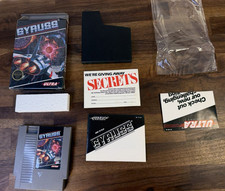 Gyruss Nintendo NES Authentic Complete CIB In Shrink