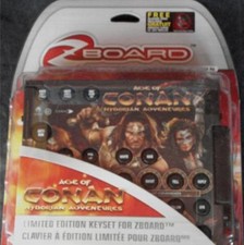 Steelseries / Ideazon ZBoard Age of Conan Limited Ed Gaming Keyset -BRAND NEW
