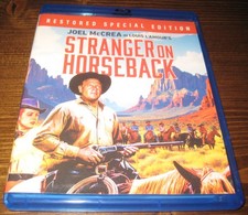 Stranger On Horseback Blu-ray Disc Joel McCrea 1954 USA