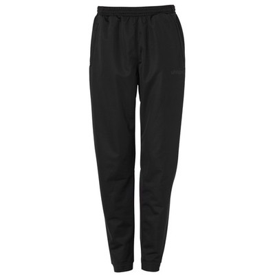 uhlsport Trainingshose Sporthose Fußballhose lang Polyesterhose schwarz