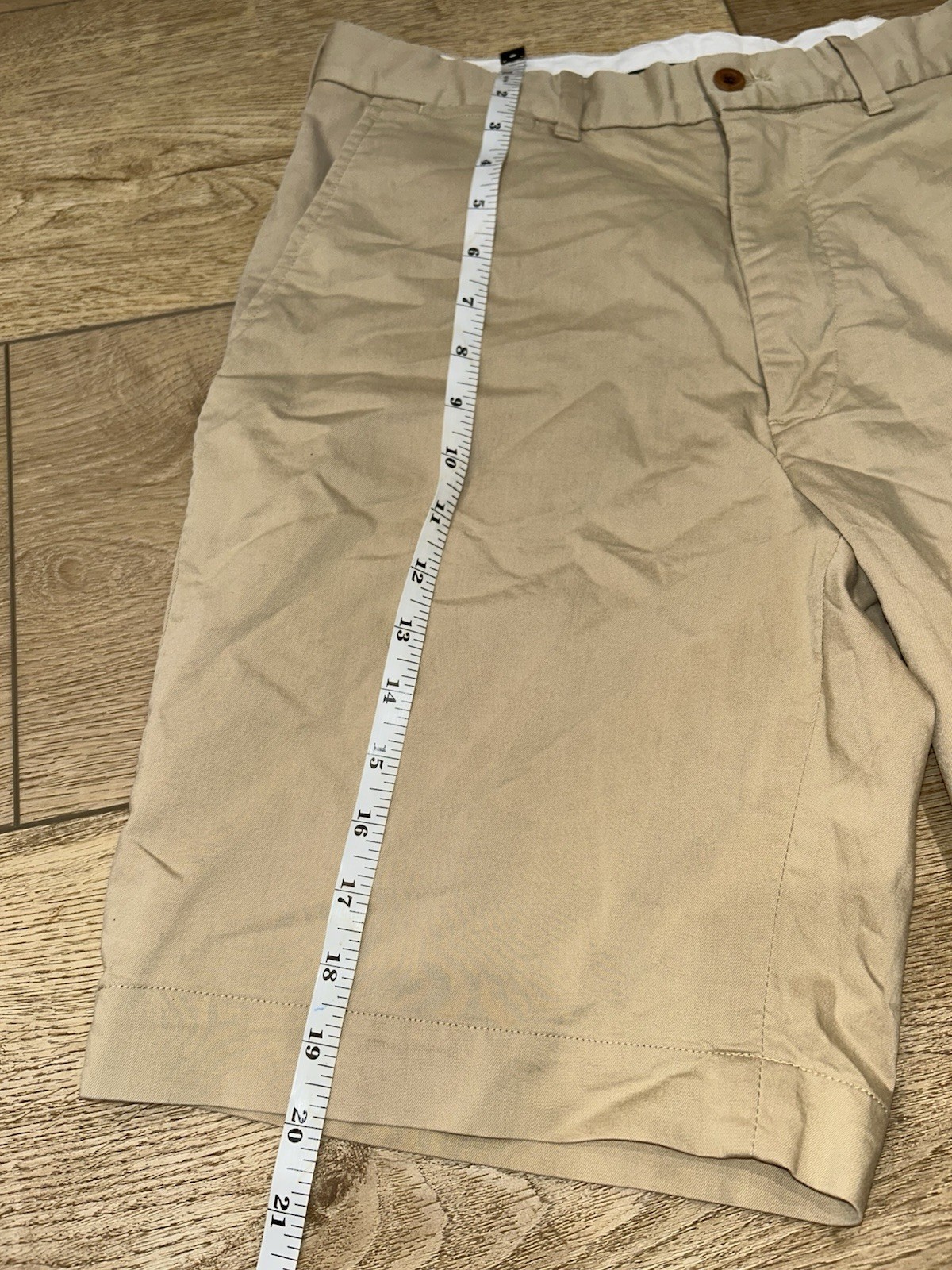 Polo Ralph Lauren Shorts Mens 32 Beige Golf Classic Fit Chino Twill Flat Front thumbnail 11