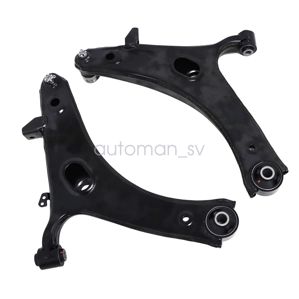 Brazos de control inferiores delanteros izquierdo y derecho con rótulas para Subaru Tribeca 2006-2014 Foto 2 de 4