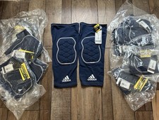 New Adidas TF Ironskin Knee Pad Navy Blue New In Bag Volleyball Basketball L